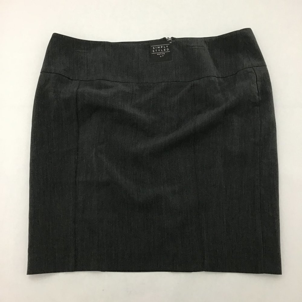 Simply Styled | Women's Skirt | Grey | Size 16P